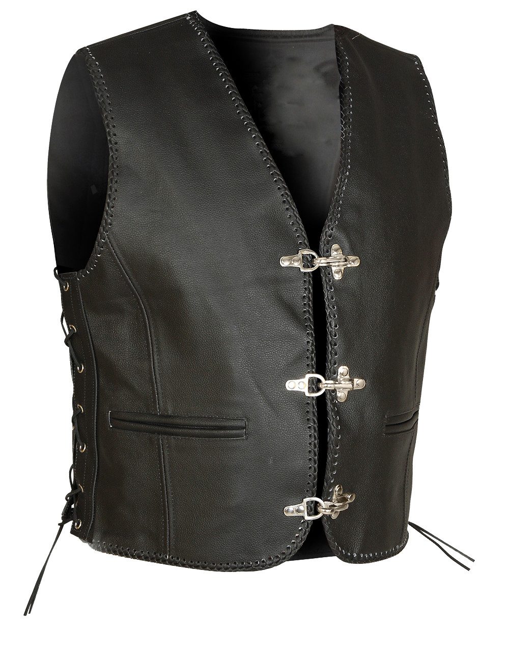 ALL THE GOOD Lederweste Motorrad Biker günstig online kaufen