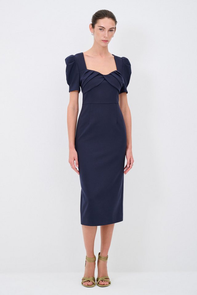 adL Abendkleid Kurzärmeliges Midikleid