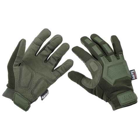 MFH Multisporthandschuhe Tactical Outdoor Handschuhe, "Action", oliv M