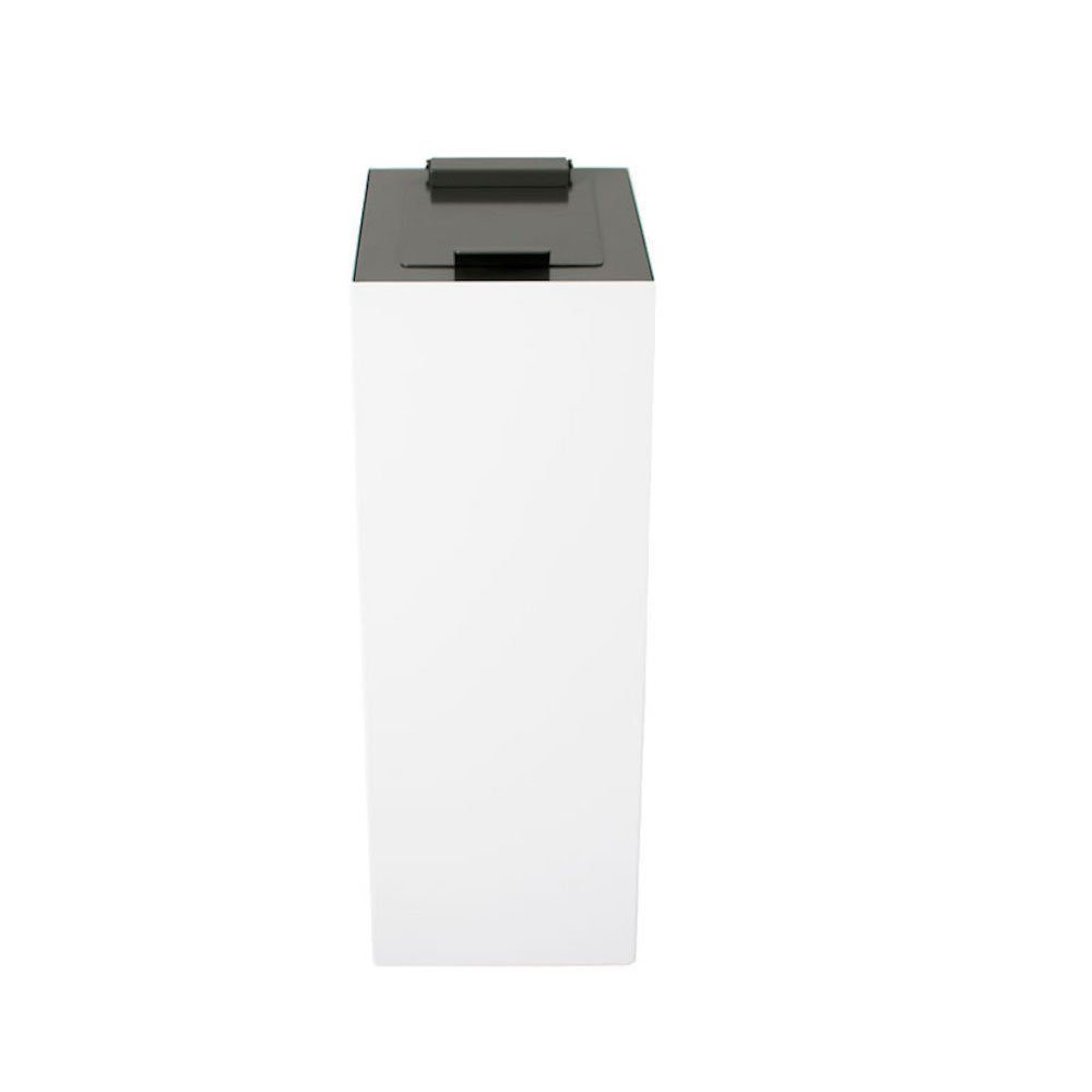 PROREGAL® Mülleimer Klappendeckel für modulare 60 L, Abfalltrennanlage mit Anthrazit