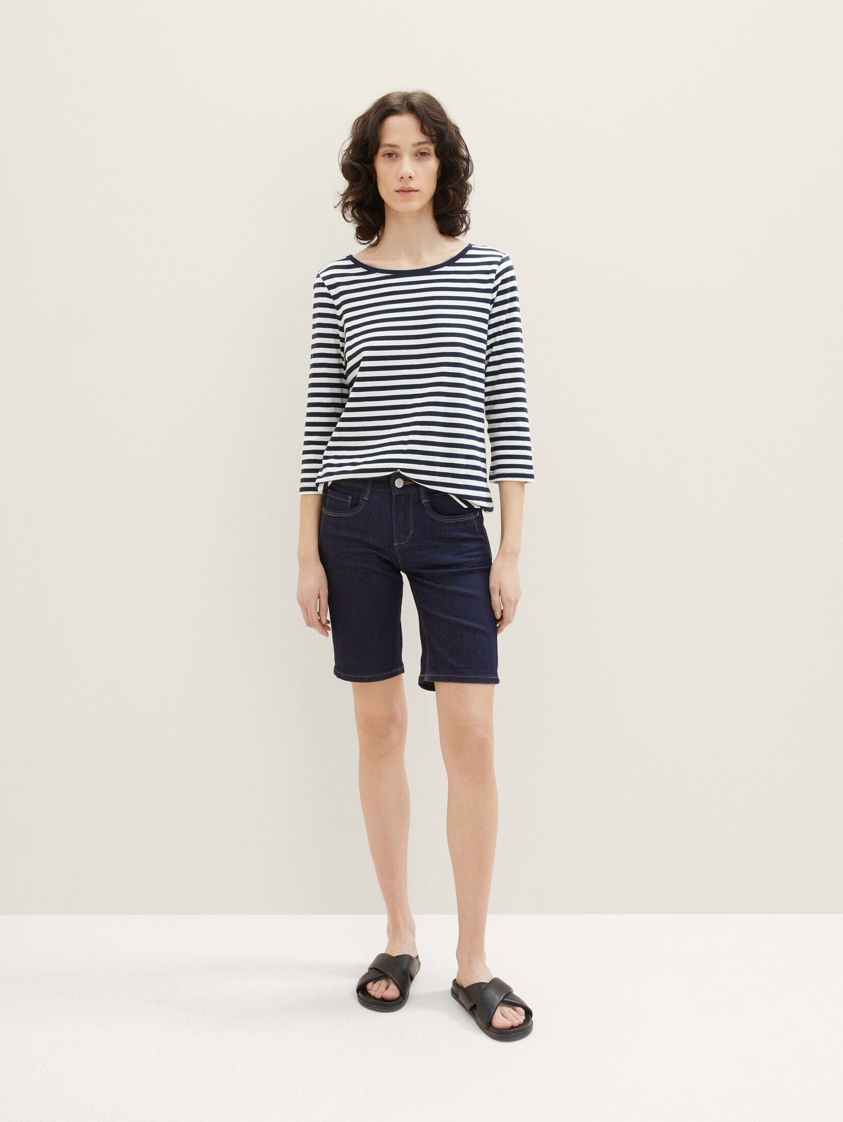 TOM TAILOR Jeansshorts TTALEXA Slim Jeansshorts günstig online kaufen