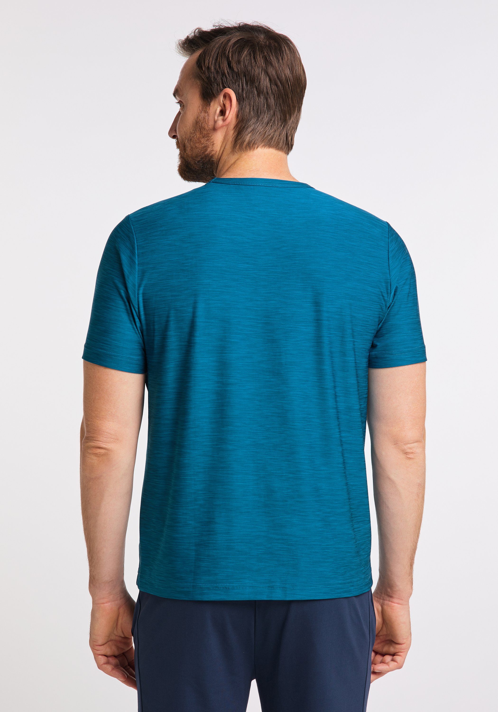 & deep Joy Sportswear T-Shirt melange FUN VITUS T-Shirt turquoise JOY