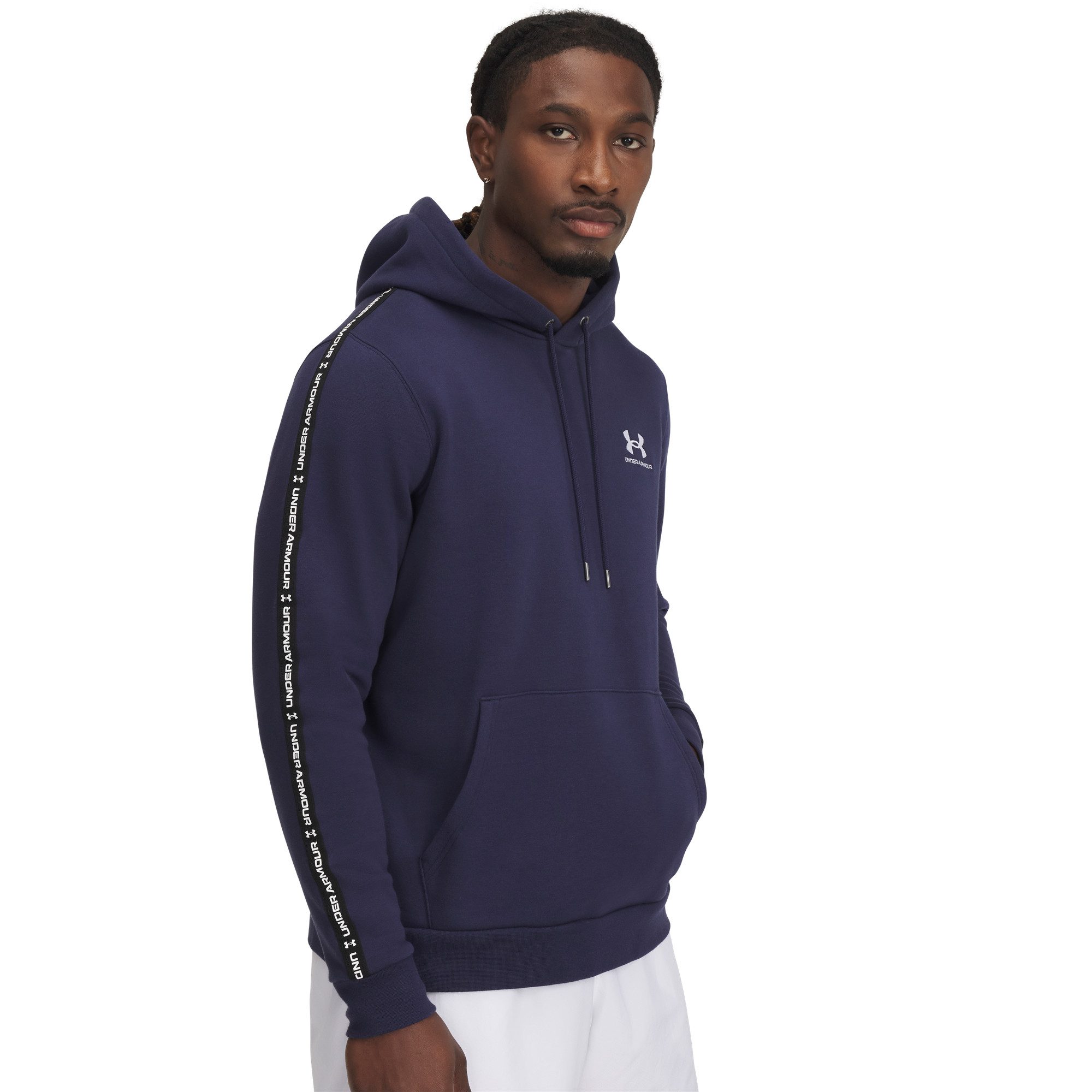 Under Armour® Kapuzenpullover Under Armour Herren Kapuzenpullover UA Icon Fleece HD Taping 1389356