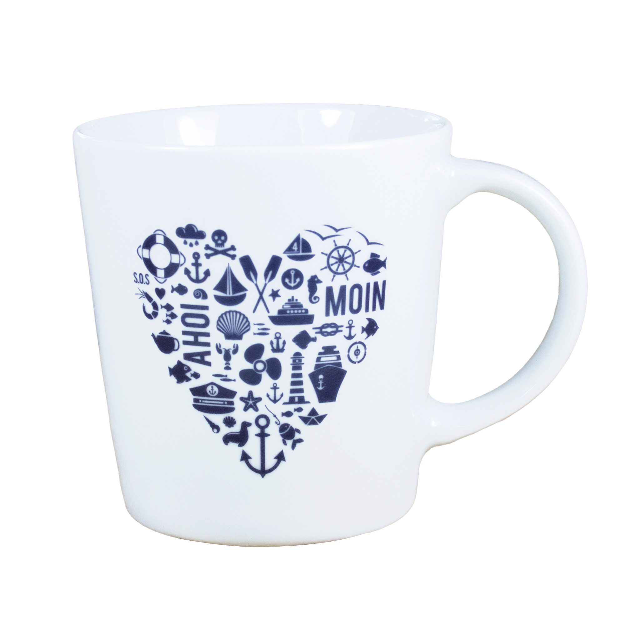 Becher Großer Porzellanbecher Nordisch by Heart