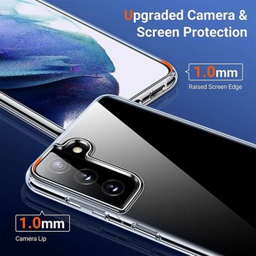 CoolGadget Handyhülle Transparent Ultra Slim Case für Samsung Galaxy S21 Plus 6,7 Zoll, Silikon Hülle Dünne Schutzhülle für Samsung S21+ 5G Hülle