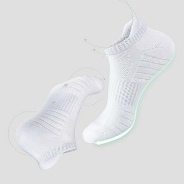 KIKI ABS-Socken Socken Tennissocken Baumwolle Wandersocken Atmungsaktive 8 Paar