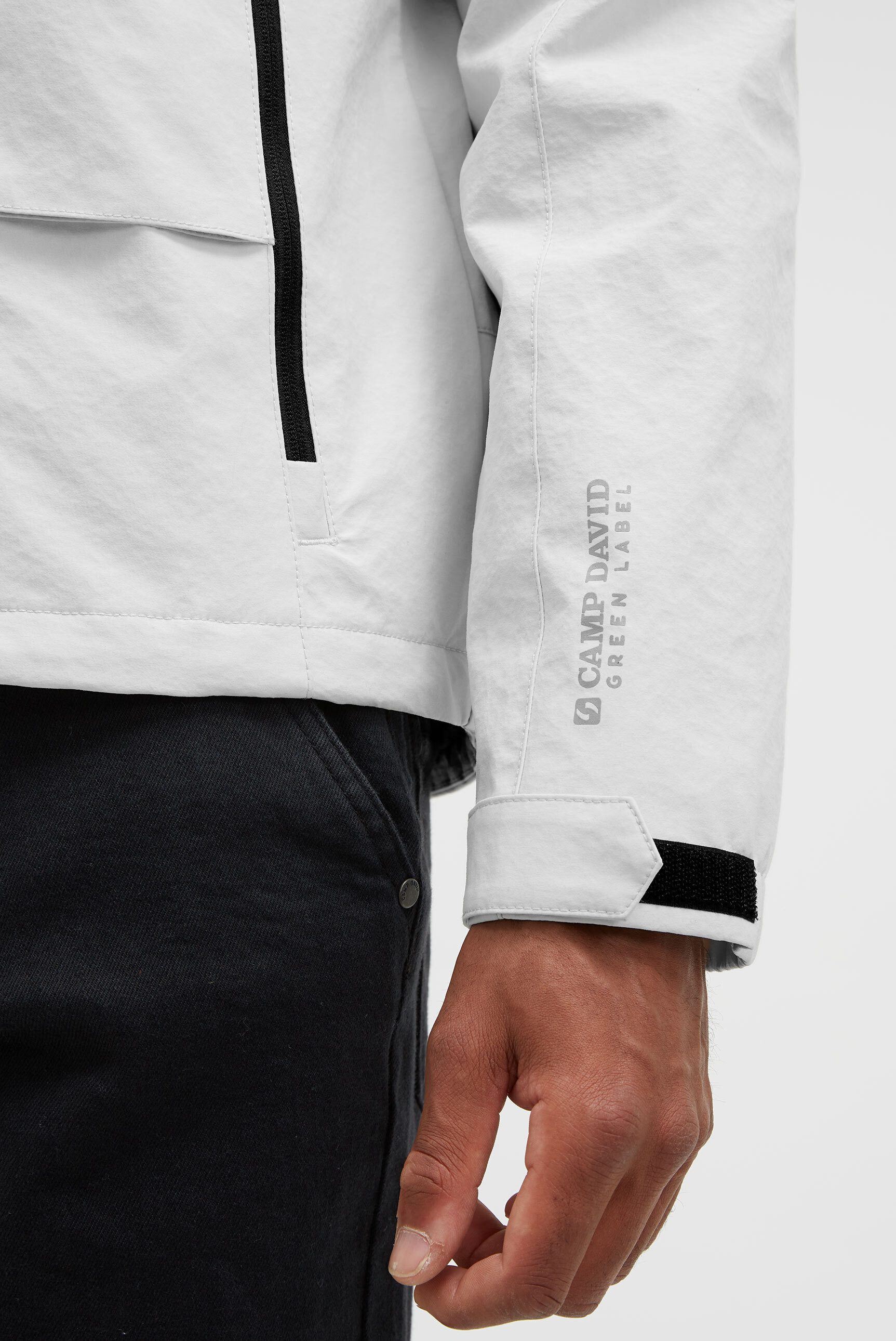 CAMP DAVID Outdoorjacke mit längerer Rückenpartie