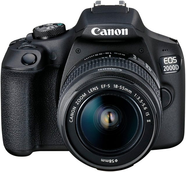 Canon EOS 2000D EF S 18 55 IS II Value Up Kit Spiegelreflexkamera (EF S 18 55 IS II, 24,1 MP, NFC, WLAN (Wi Fi)  - Onlineshop OTTO