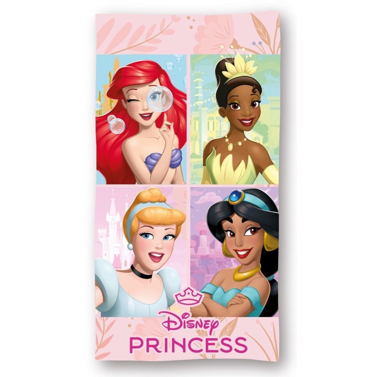 Disney Badetücher Princess Strandhandtuch Badetuch 140x70 cm, 100% Polyester (1-St)