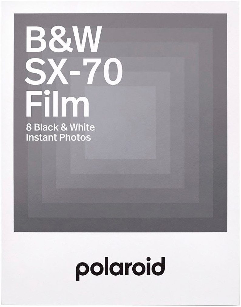 Polaroid Sofortbildfilm SX-70 B&W Film 8x, 8