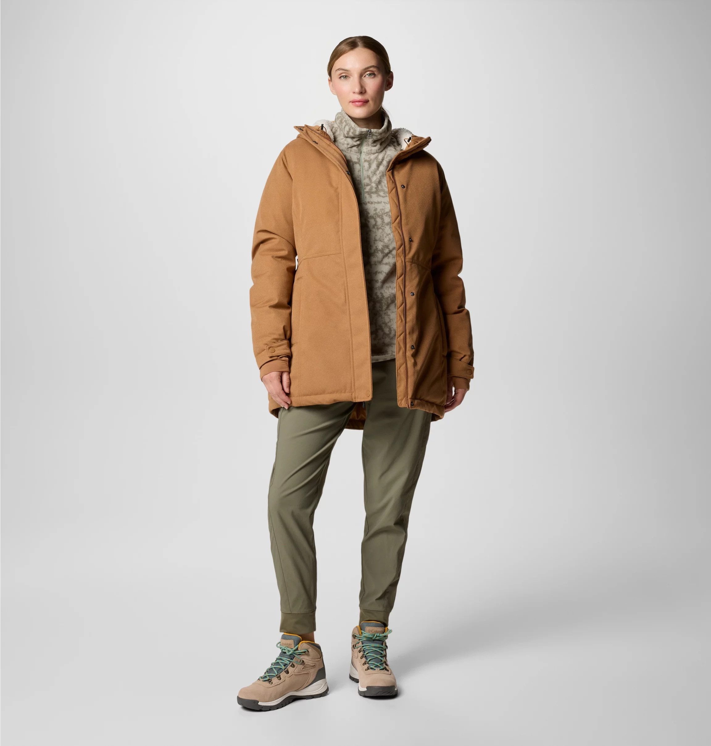 Columbia Funktionsjacke Alameda Ridge Insulated Parka CAMEL BROWN