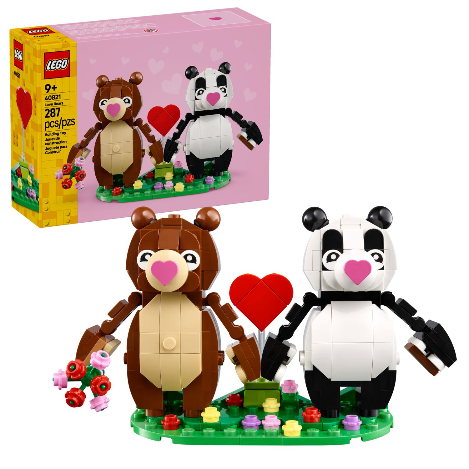 LEGO® Sonstiges 40821 Liebesbären Spielbausteine, (Set, günstig online kaufen
