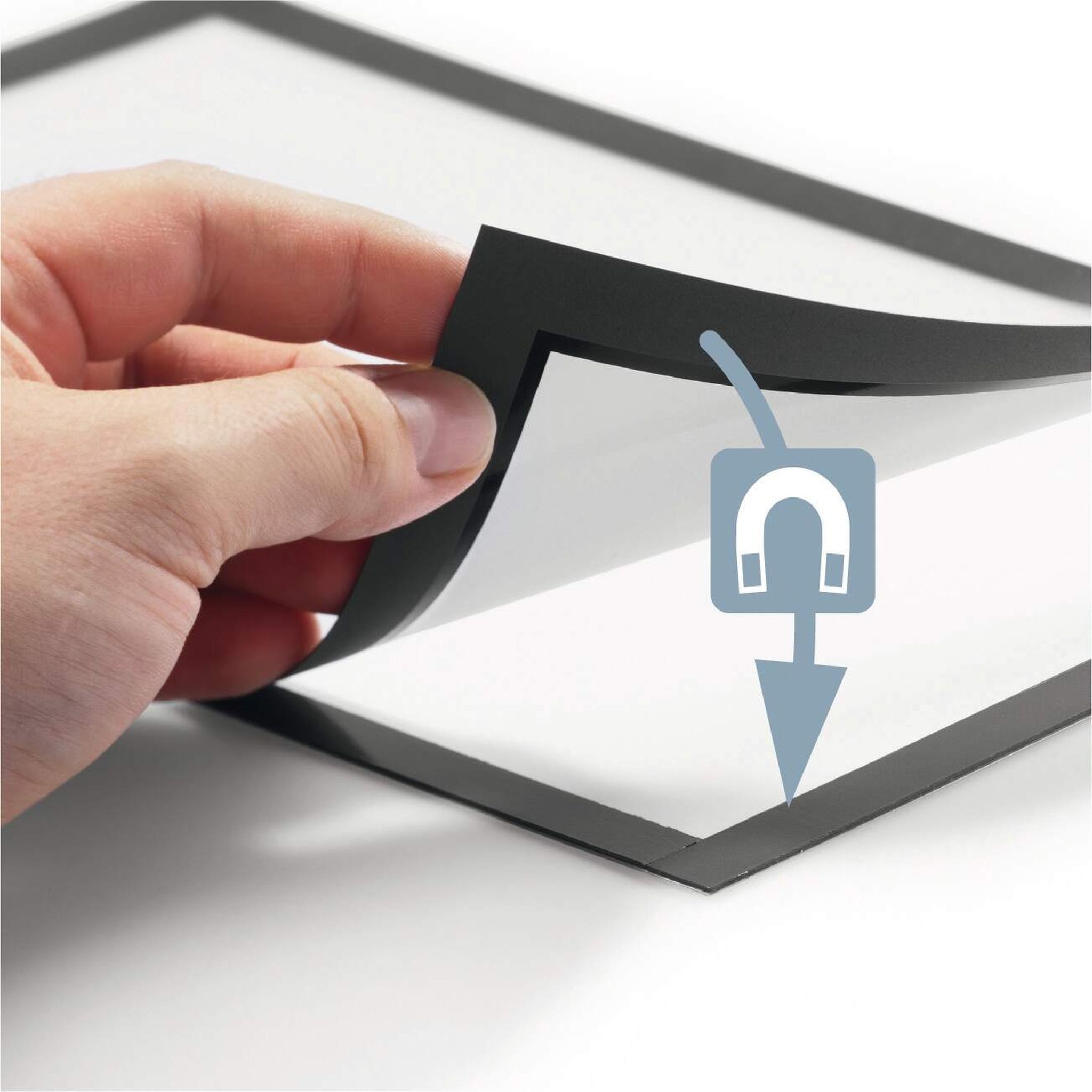 DURABLE Tafel Durable Info-Rahmen A4 bl selbstklebend DURAFRAME®