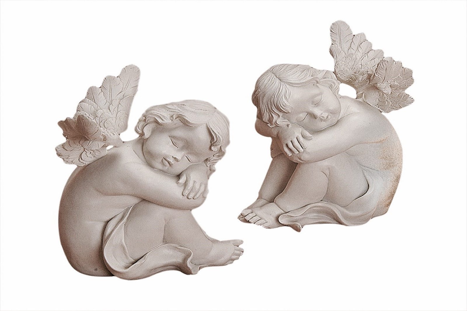 Engelfigur Engel Dekoengel sitzend