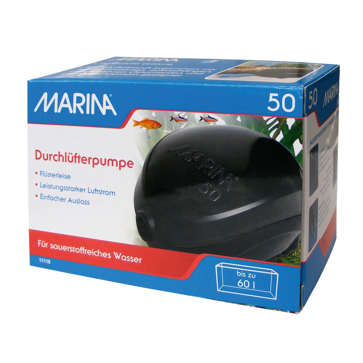 Marina Aquarienpumpe Aquarien-Durchlüfter