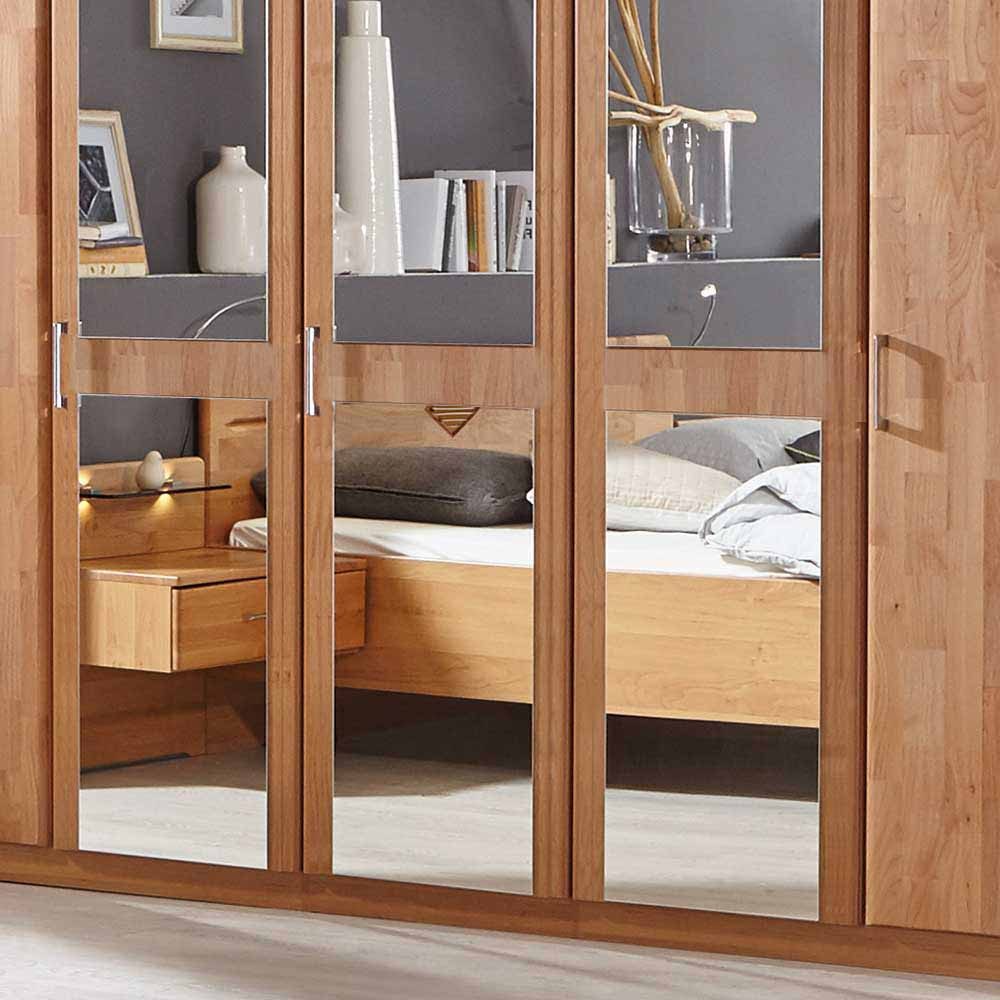 Pharao24 Kleiderschrank Racallo aus Massivholz