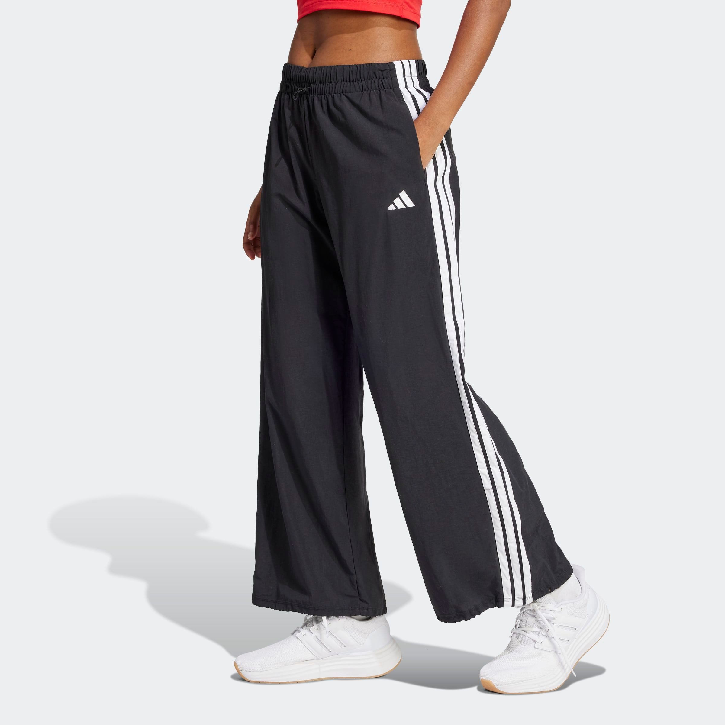 adidas Sportswear Sporthose W 3S WV PT (1-tlg) Fallschirmhose, locker gesch günstig online kaufen