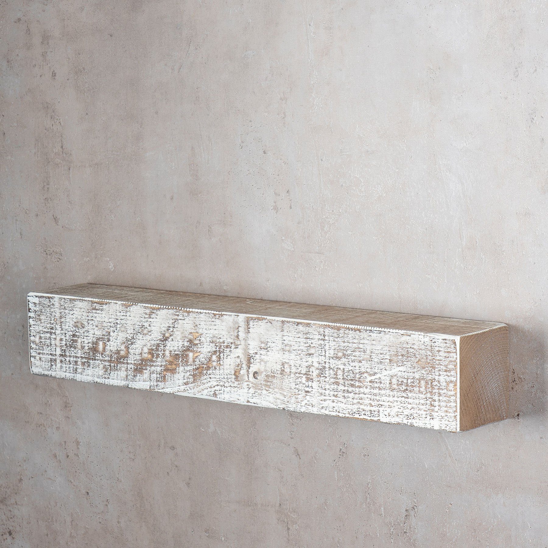 Levandeo® Wandregal, levandeo Wandregal Holz Massiv günstig online kaufen