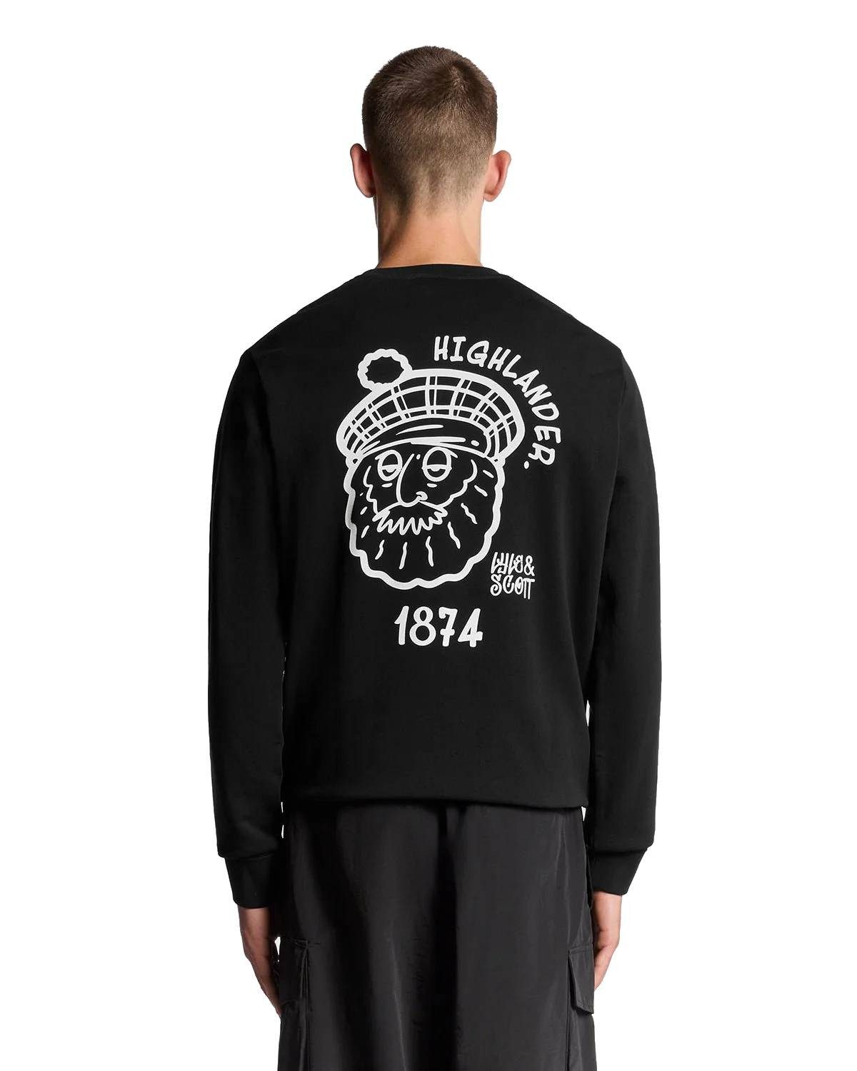 Lyle & Scott Sweater Sweatpulli Lyle & Scott Highlander Graphic