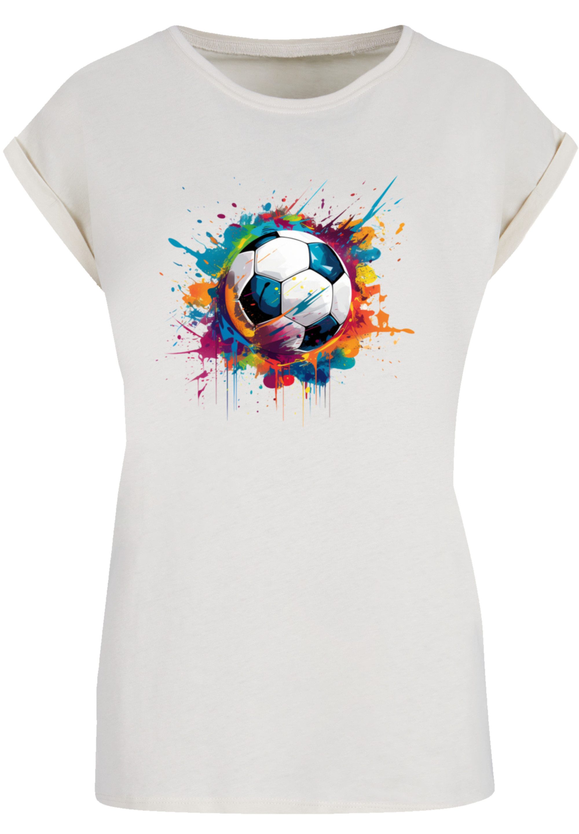 F4NT4STIC T-Shirt Bunte Fußball Grafik Premium günstig online kaufen