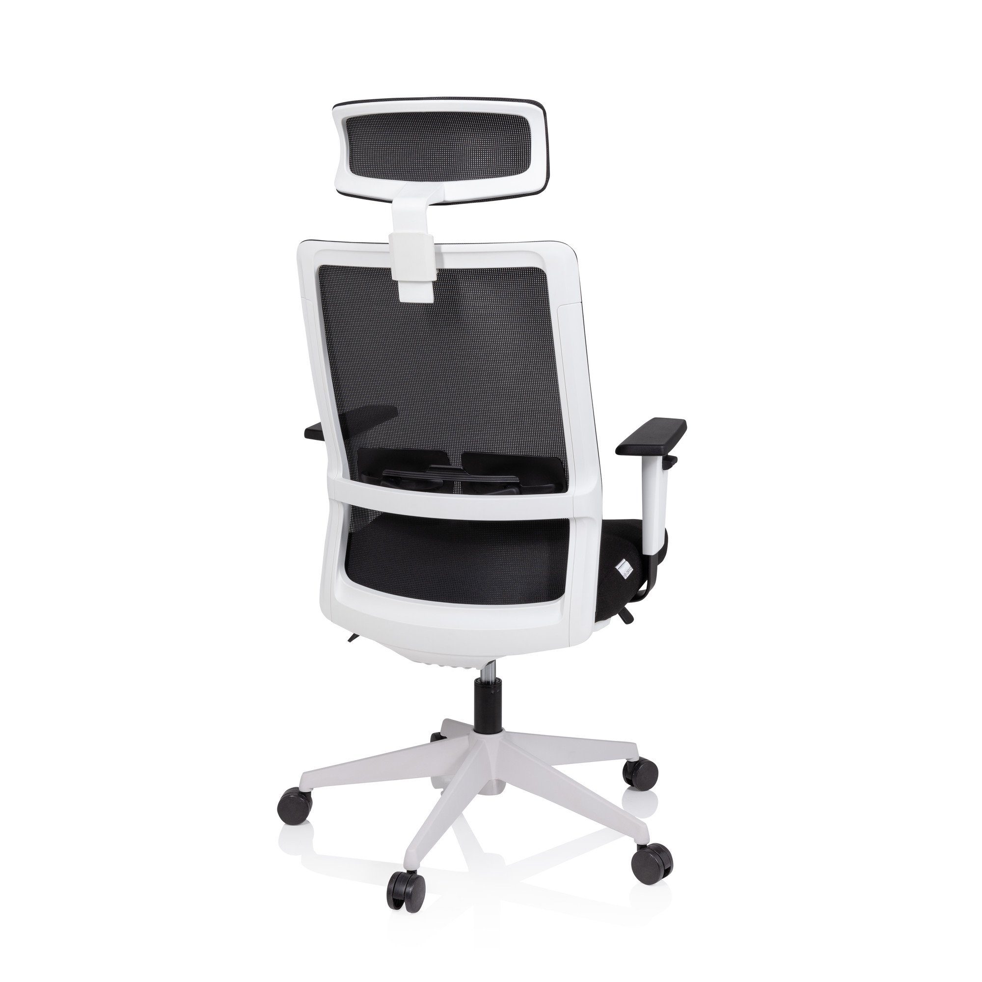 hjh OFFICE Drehstuhl Profi (1 St), ergonomisch Schreibtischstuhl Stoff/Netzstoff Bürostuhl BRANCO