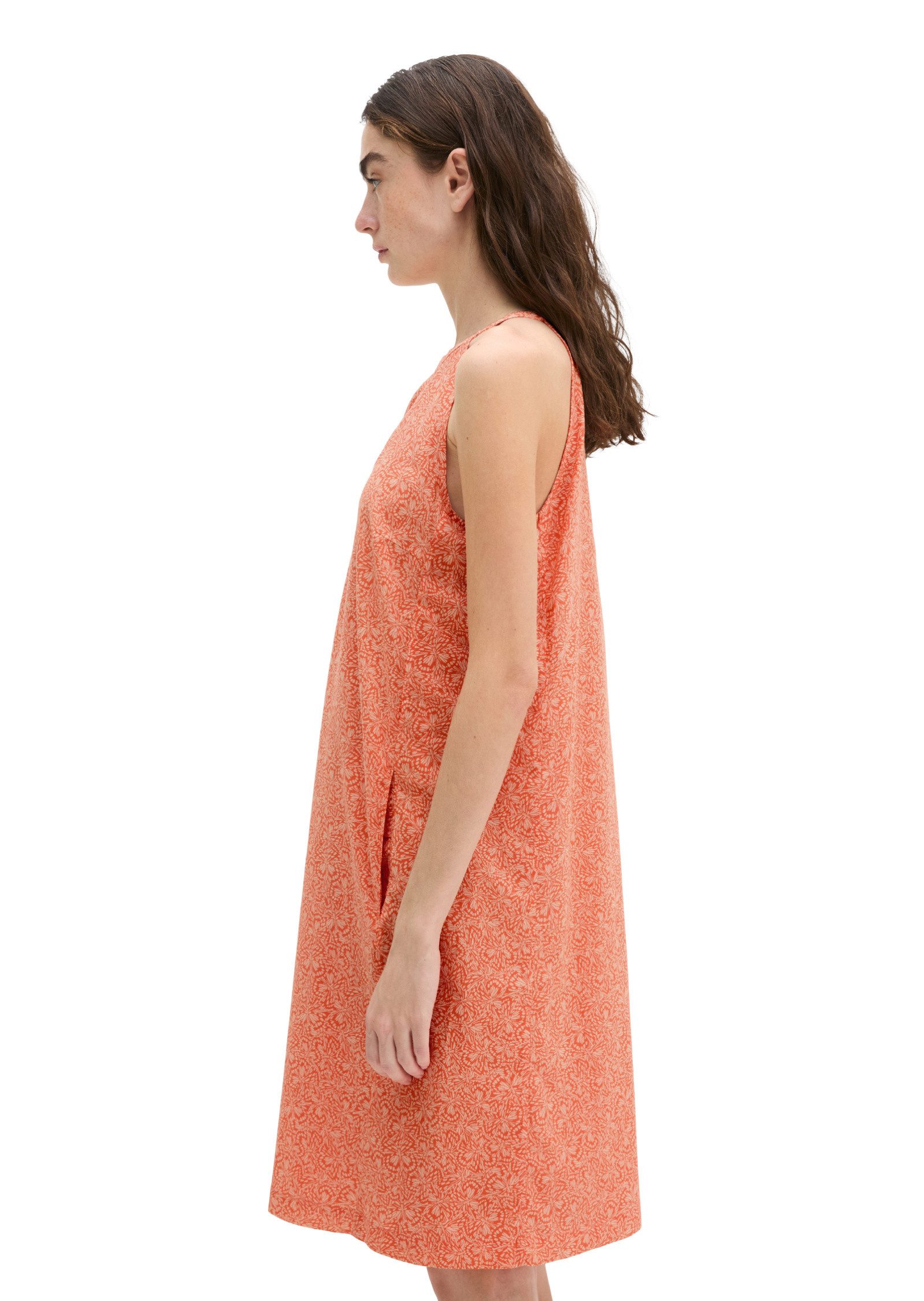 Marc O'Polo Minikleid aus bedrucktem Baumwoll-Voile