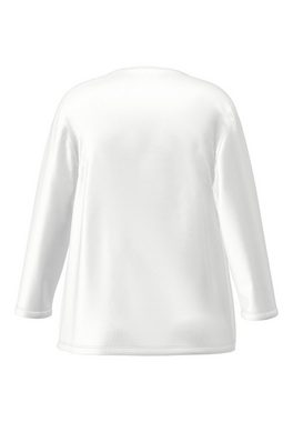 FRANK WALDER Blusenshirt mit elegantem V-Ausschnitt