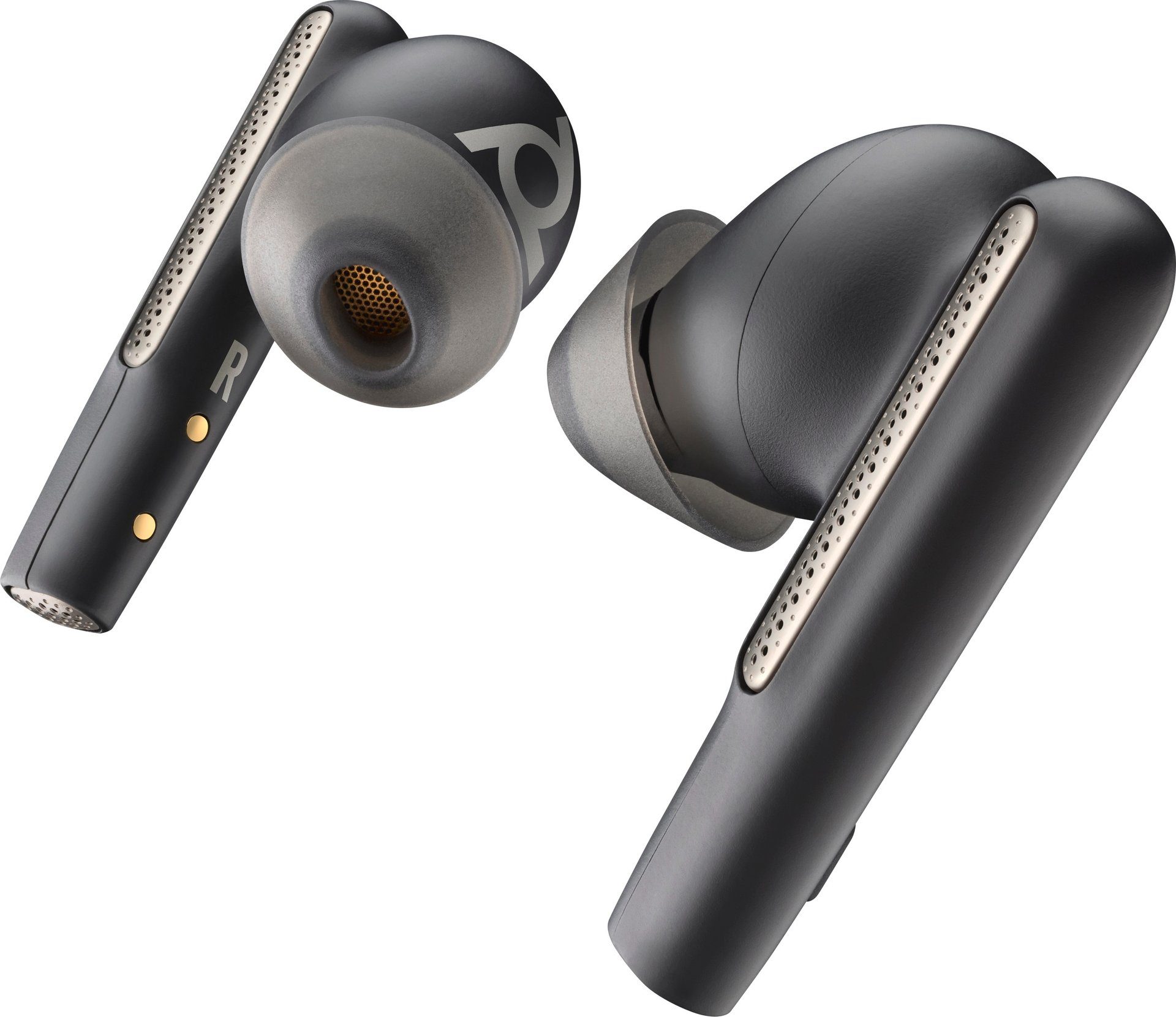 Poly Ersatz Buds schwarz (L+R) für Voyager Free 60/60+ Wireless-Headset (Active Noise Cancelling (ANC), Bluetooth, Active Noise Canceling)