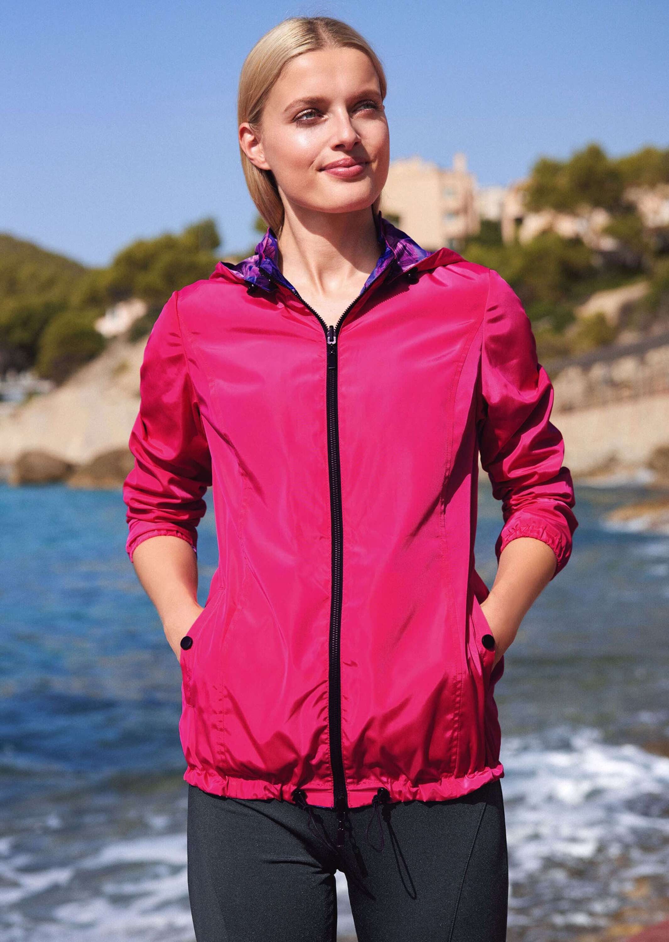 MADELEINE Outdoorjacke Sportive Wendejacke mit Kapuze
