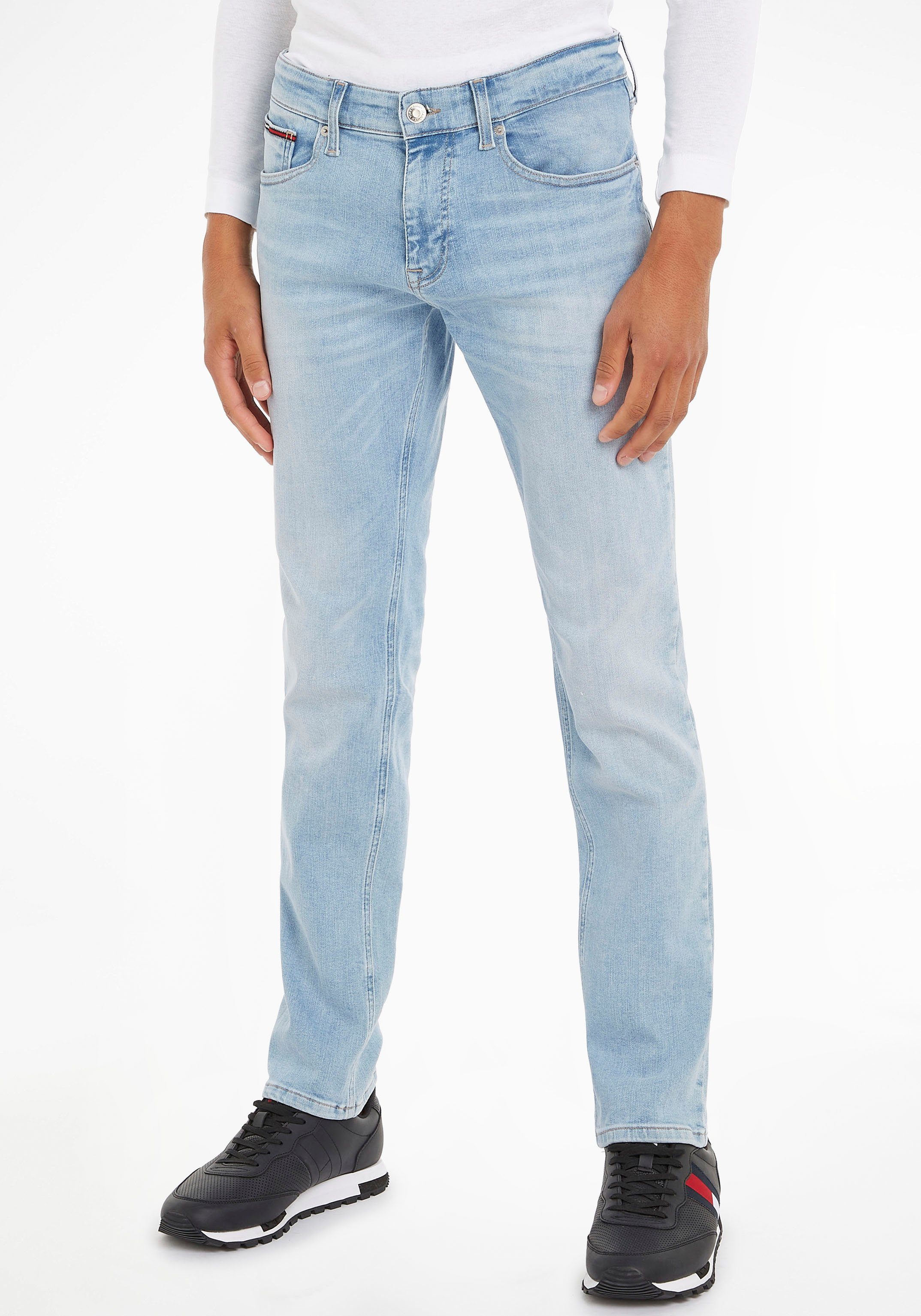 Tommy Jeans Slim-fit-Jeans SCANTON d.light