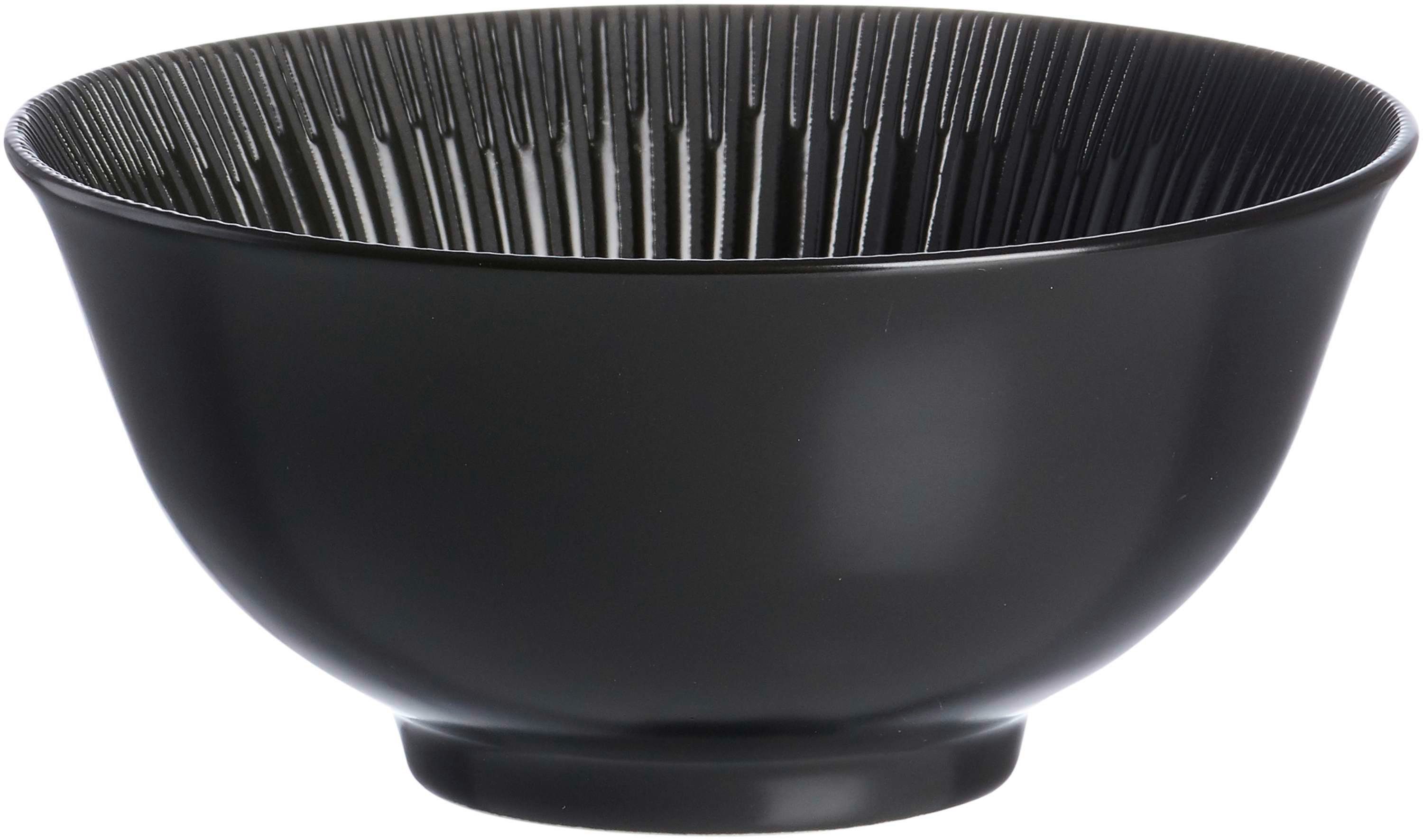 Ritzenhoff & Breker Müslischale Saporo schwarz Müsli 16 cm