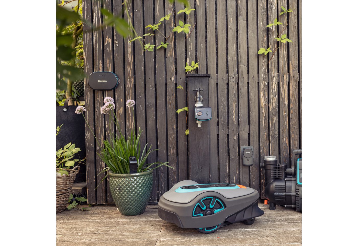 Thumbnail - GARDENA smart Gateway Smart-Home-Station, Verbindungsgerät für smart Produkte, bequeme Steuerung per App