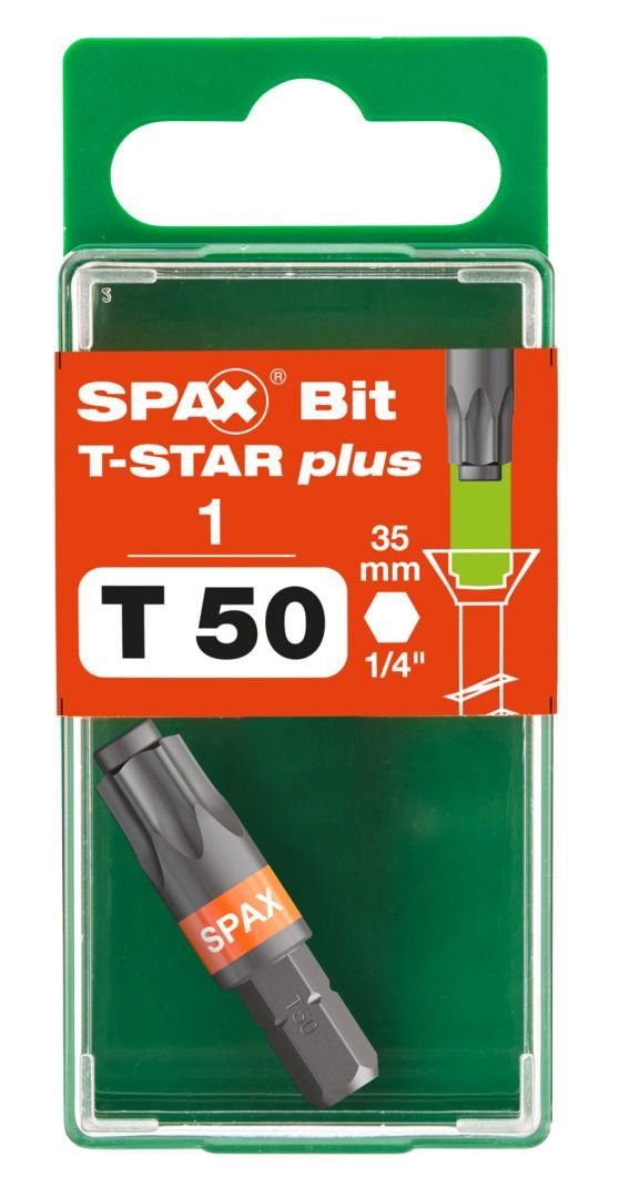 T-STAR SPAX Spax T50 Bit-Set plus Schrauberbit