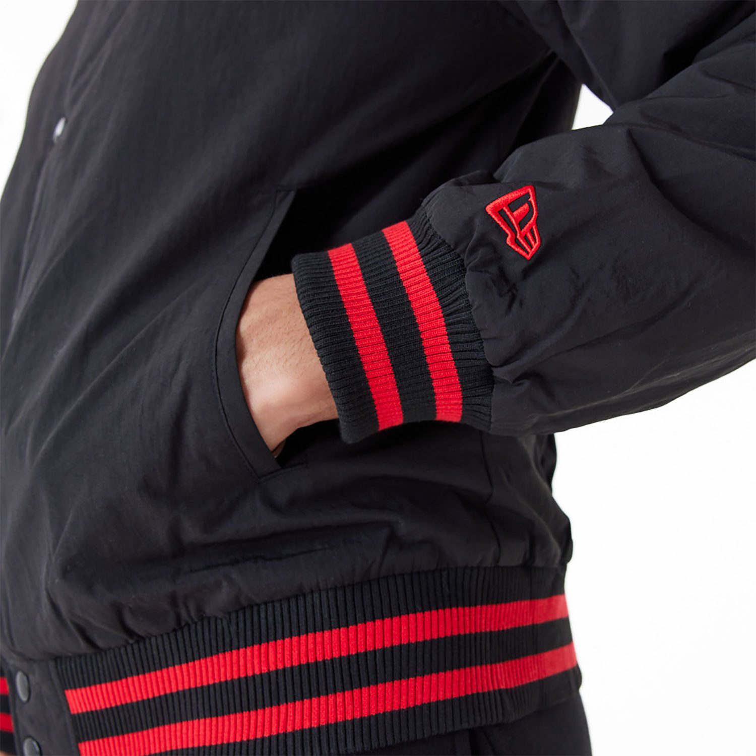 New Era Collegejacke NBA Chicago Bulls Script Bomber
