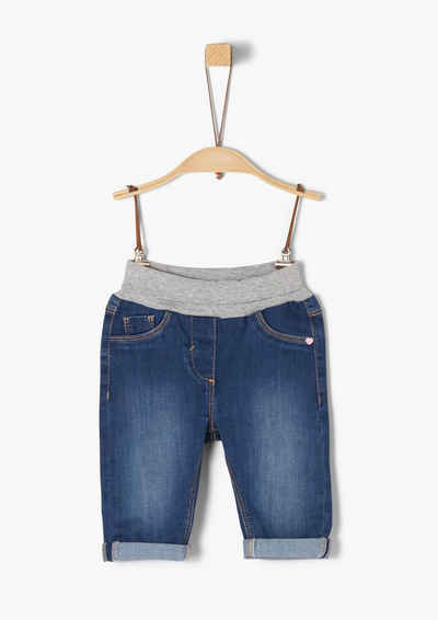 s.Oliver 5-Pocket-Jeans »Jeans mit Umschlagbund«