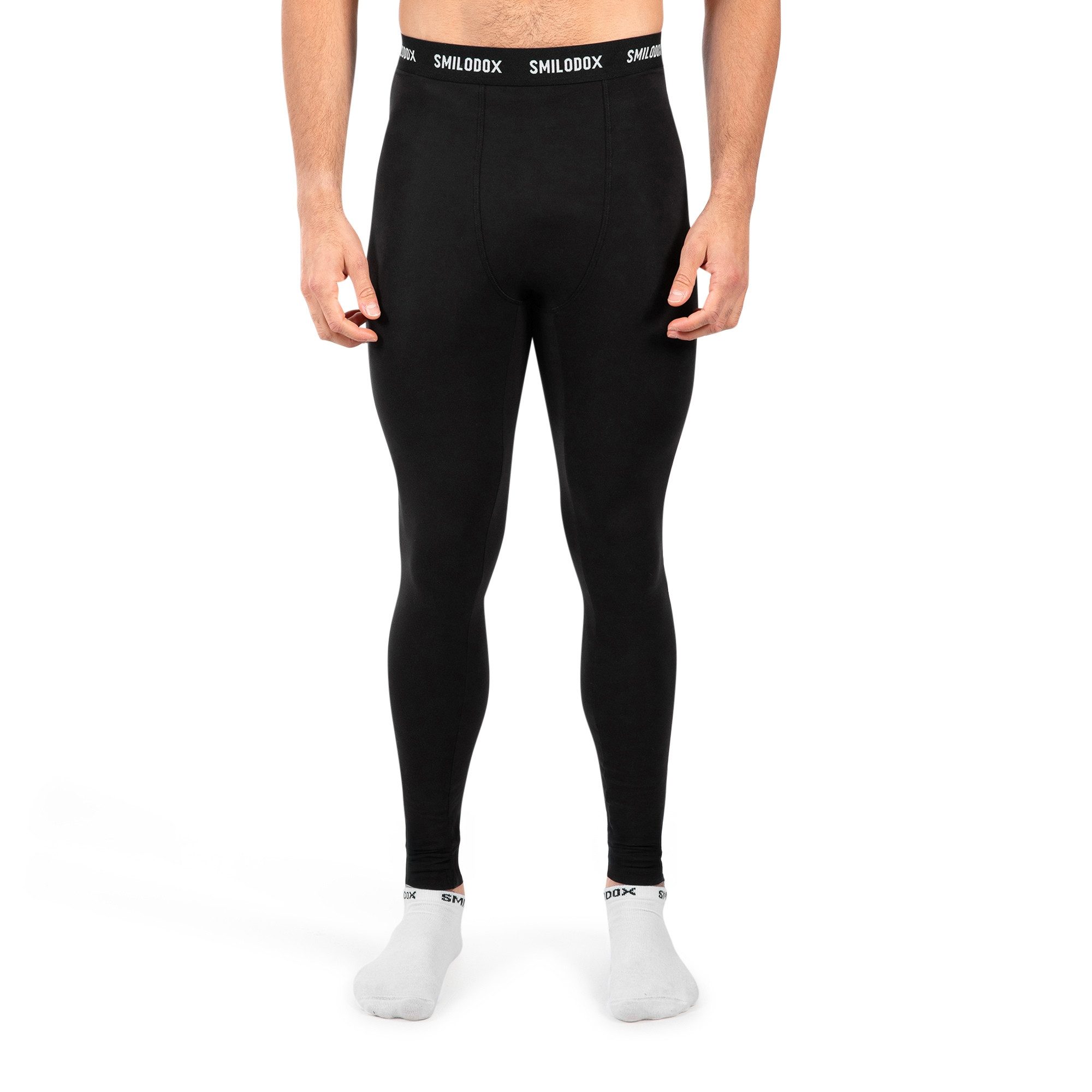 Lauftights Xion, Funktionale Kompressionshose, Elastischer Bund, 3D Rubber Print