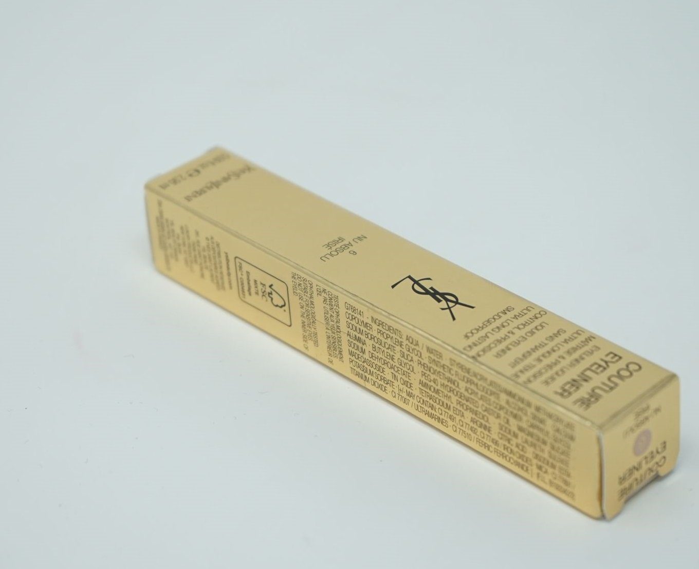 YVES SAINT LAURENT Подводка для глаз Yves Saint Laurent Couture Подводка для глаз Long Lasting 6 Nu Absolu Irise