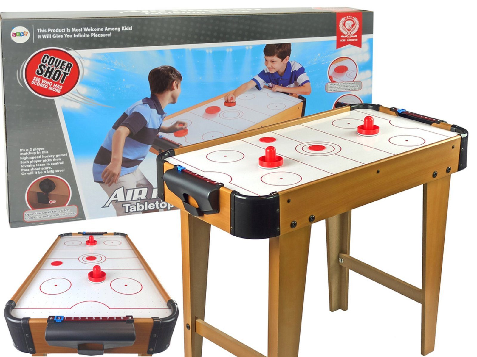 Wisam Lernspielzeug Air Hockey Handball Spieltisch