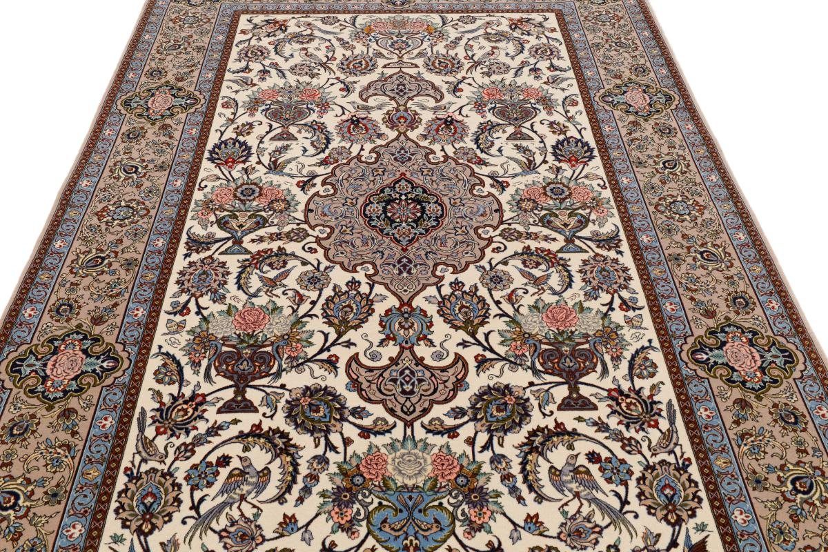 Orientteppich Isfahan 155x234 Handgeknüpfter Orientteppich mm rechteckig, Nain / Höhe: 8 Trading, Perserteppich