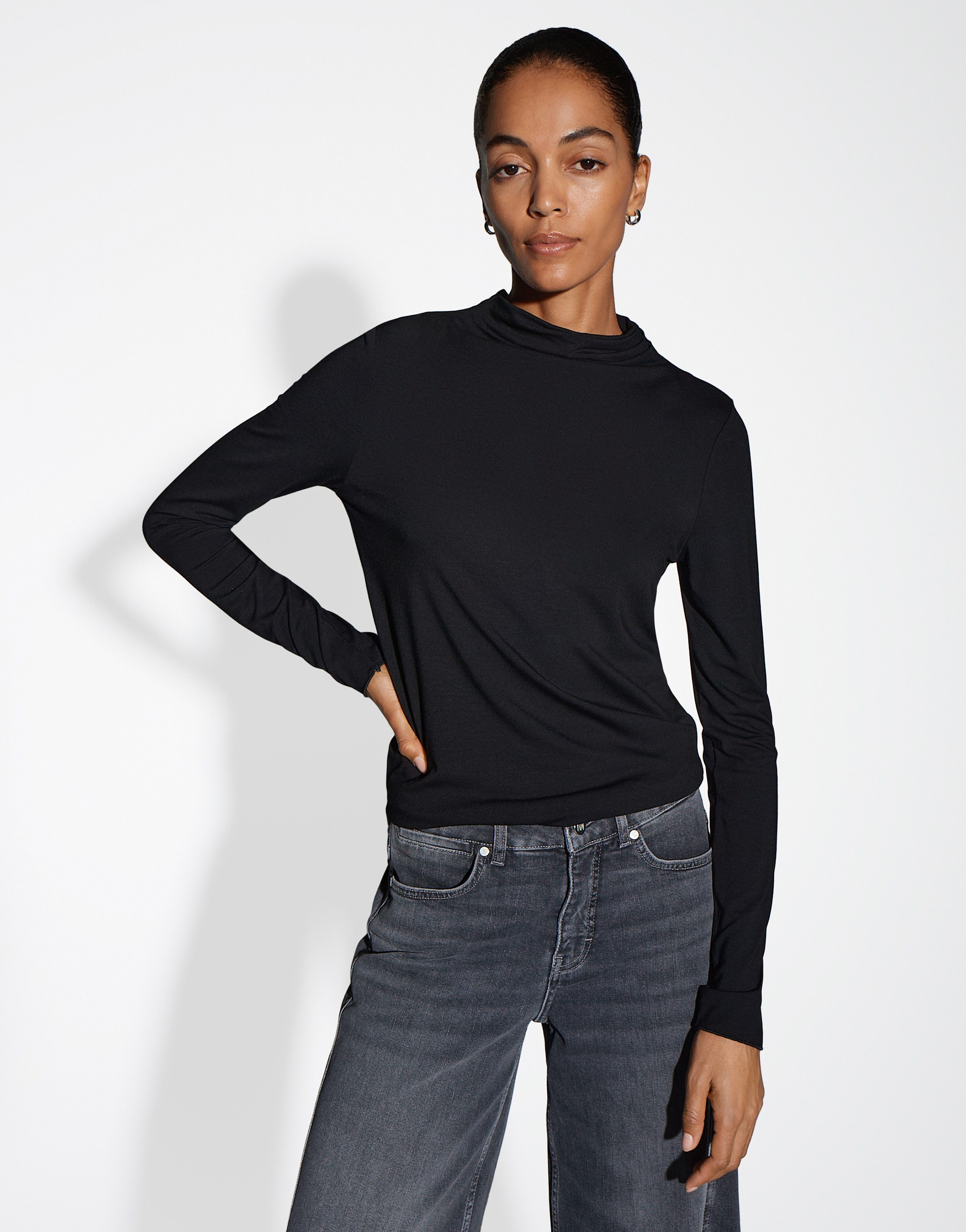 someday Longsleeve KARAH Slim aus feinem Jersey