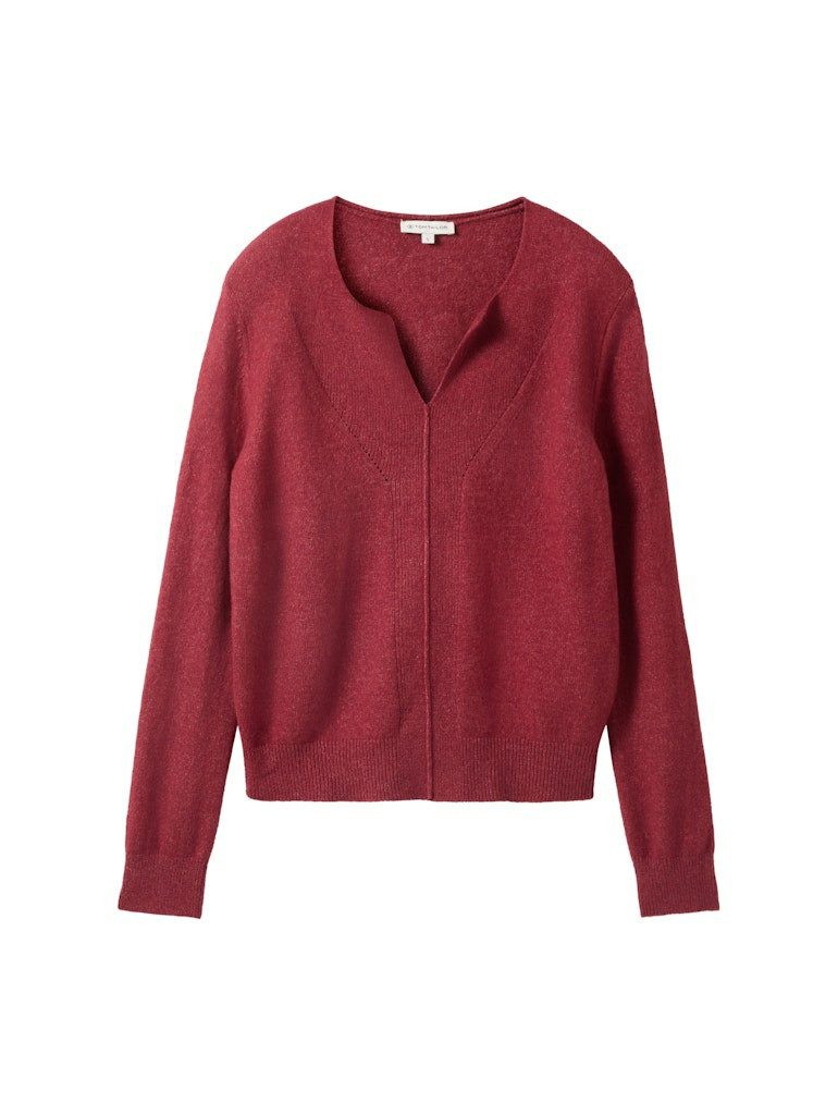 HOT Knitted Pullover Tom Tailor V Ausschnitt Pullover TOM