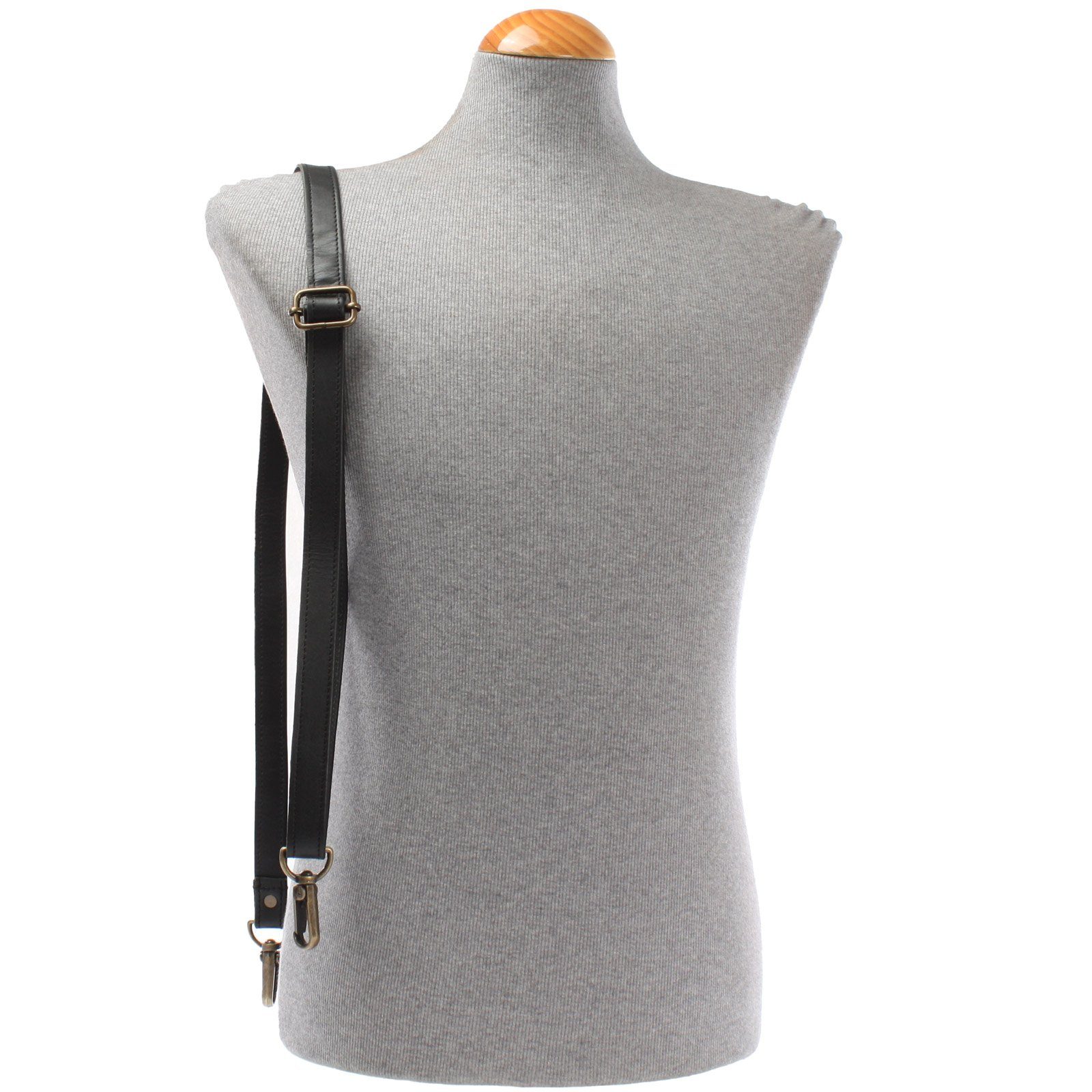 LECONI Schulterriemen Trageriemen Taschen Schultergurt Tragegurt Leder schmal 150cm LEC-R4 – Bild 4 von 5