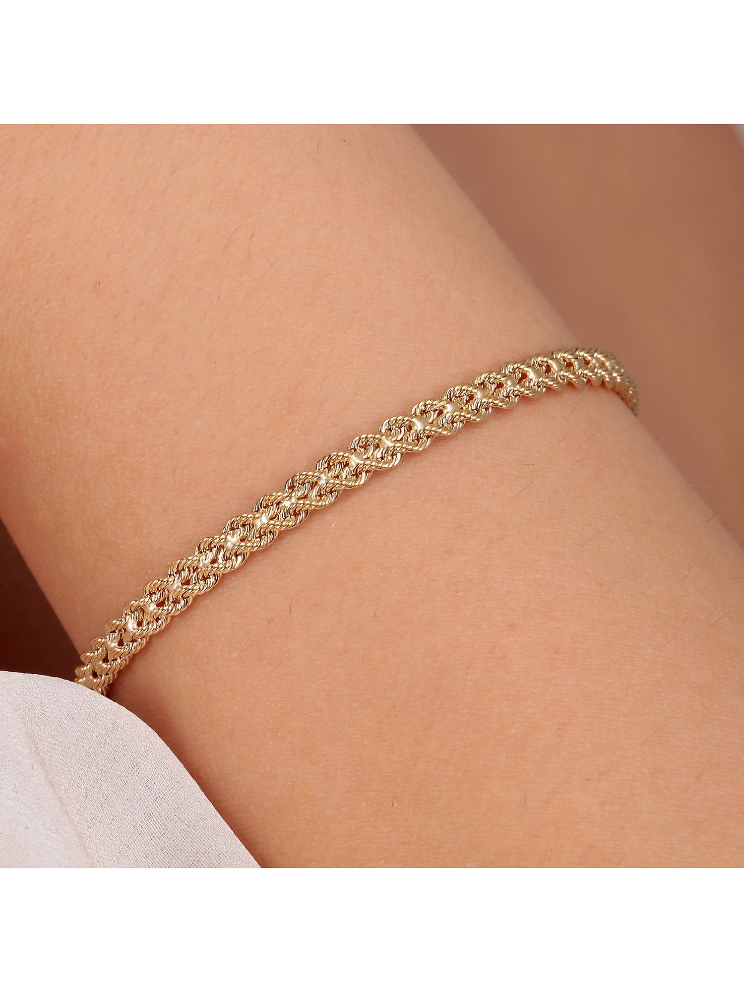 CHRIST Goldarmband CHRIST Damen-Armband 375er Gelbgold, günstig online kaufen