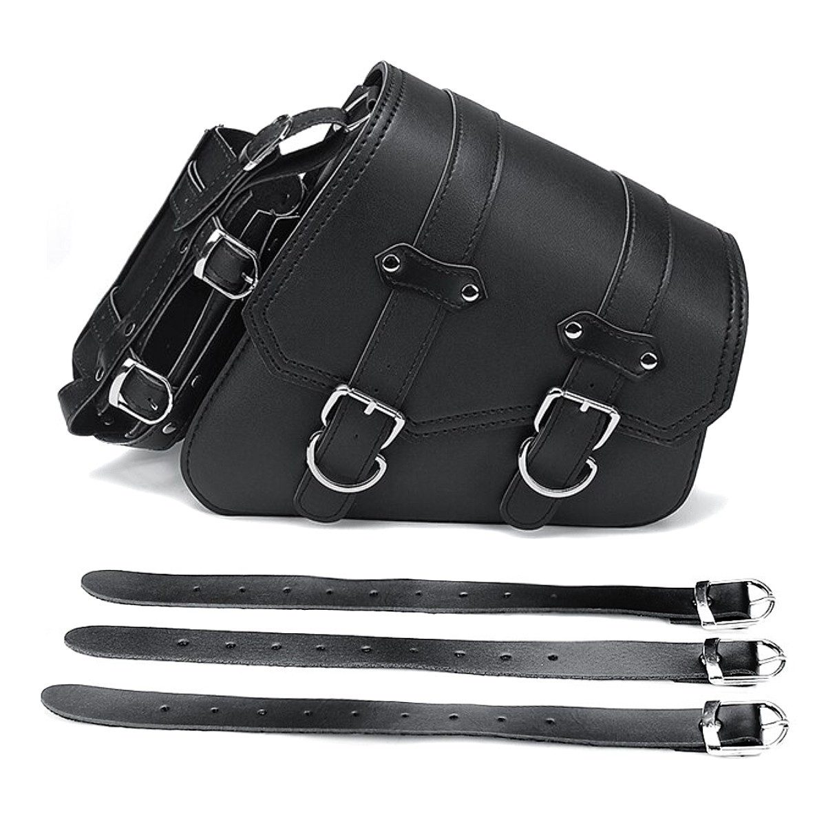 Satteltasche Motorrad Satteltasche für Cruiser und Chopper Seitentasche SB5 rechts