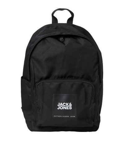 Jack & Jones Rucksack Rucksack 2 Fächer Backpack Ranzen mit Laptop Fach JACBACK (casual), 5086 in Schwarz