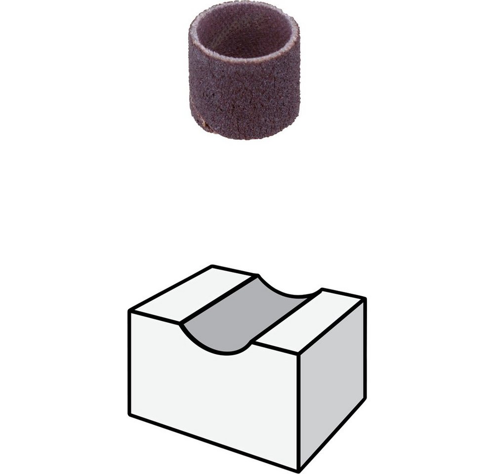 Thumbnail - DREMEL Schleifpapier Dremel 432 2615043232 Schleifhülse Körnung (num) 120 13 mm 6 St.