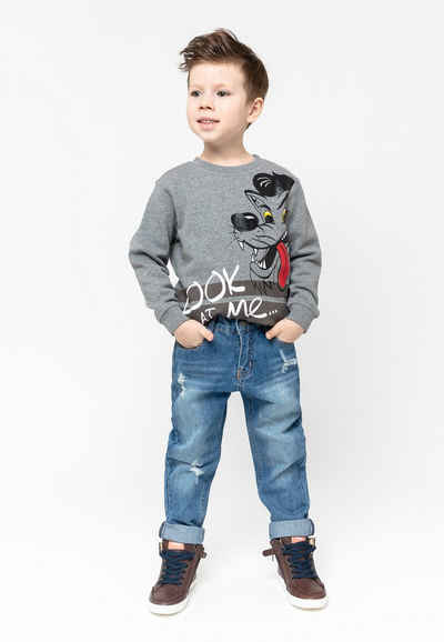 Gulliver Regular-fit-Jeans »Casual Denim Hose« im Destroyed-Look