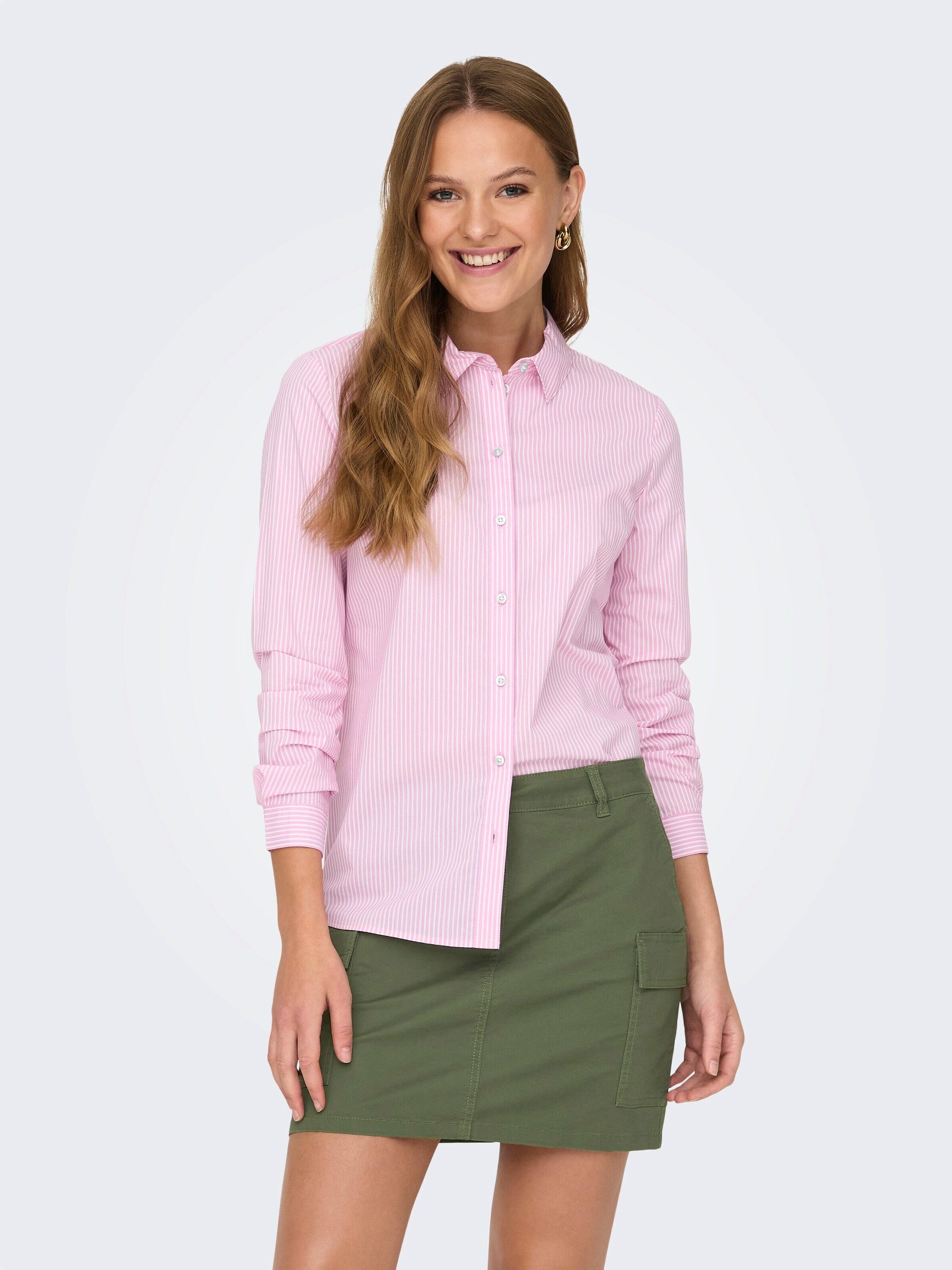 JDY Langarmbluse JDYMIO (1-tlg) Plain/ohne Details günstig online kaufen