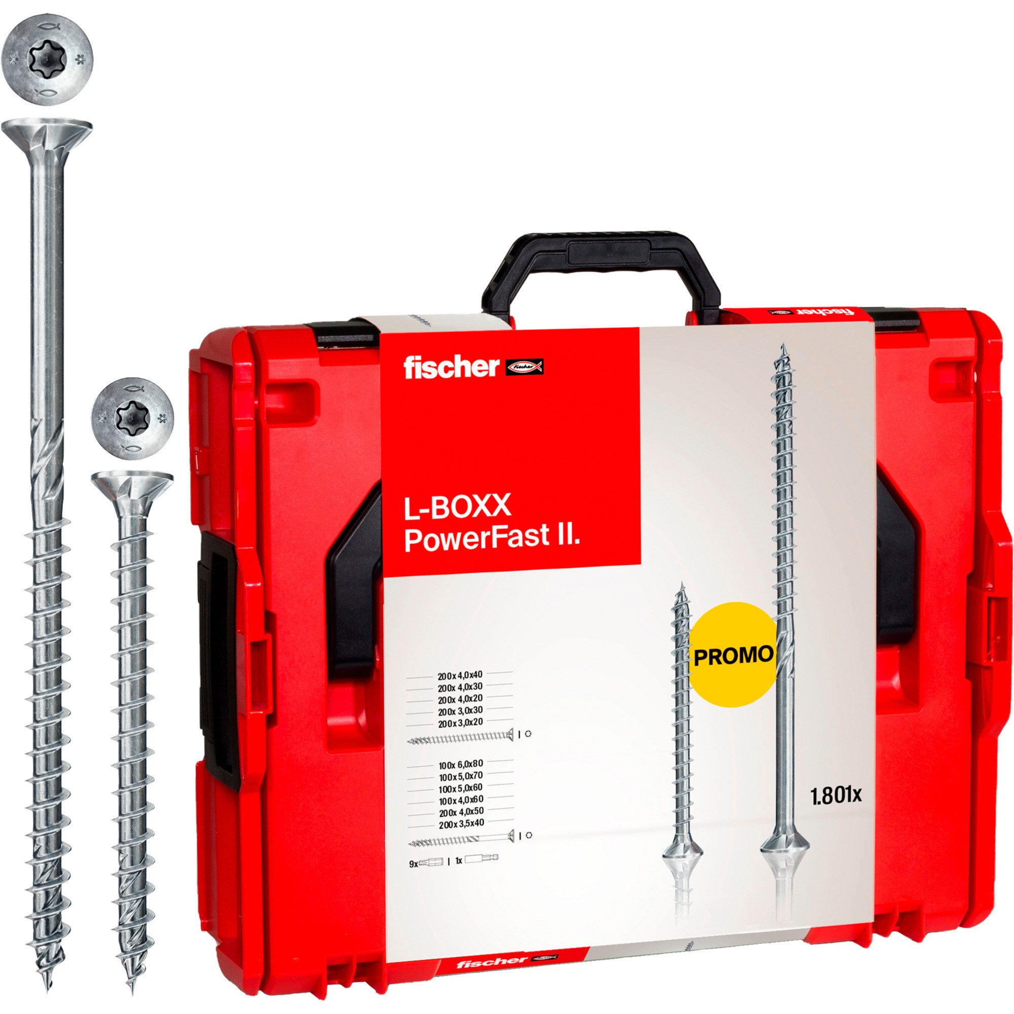 Fischer Schraube fischer Aktion L-BOXX 102 Power-Fast II TX