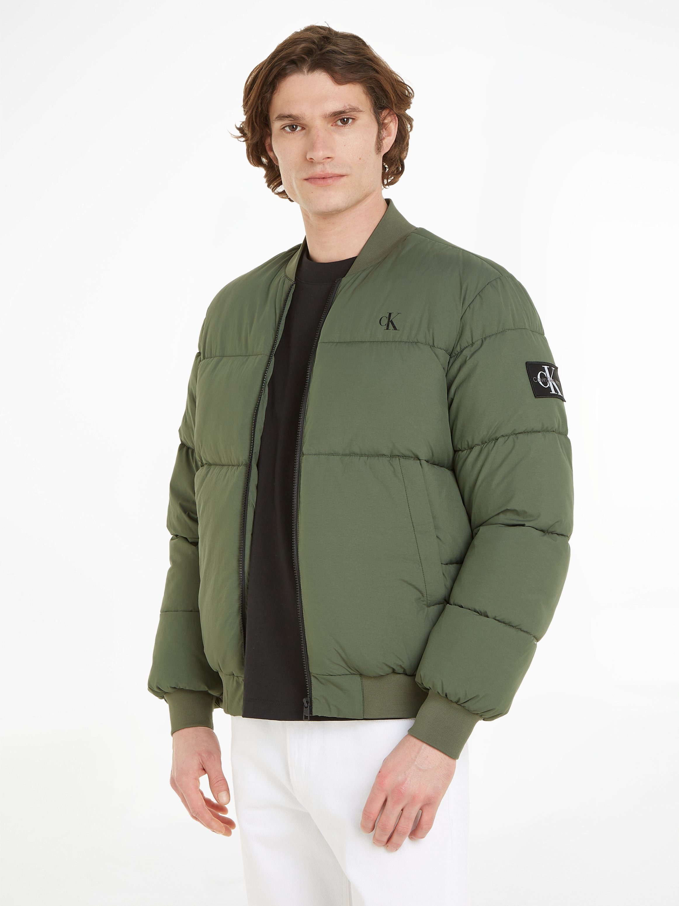 khaki COMMERCIAL Calvin Jeans Klein Steppjacke BOMBER JACKET